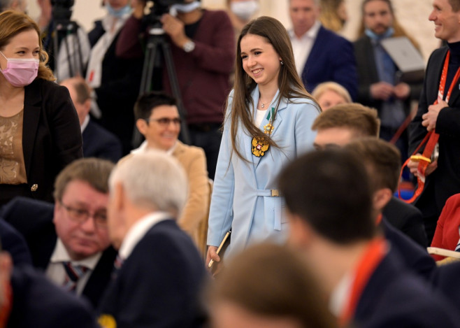 The ceremony of presenting state awards to winners of the XXIV Olympic Winter Games and members of the Paralympic team in the Grand Kremlin Palace.