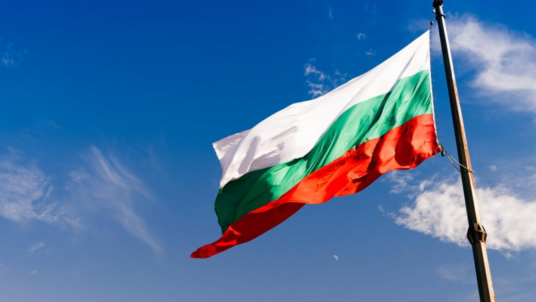 Drapelul Bulgariei.