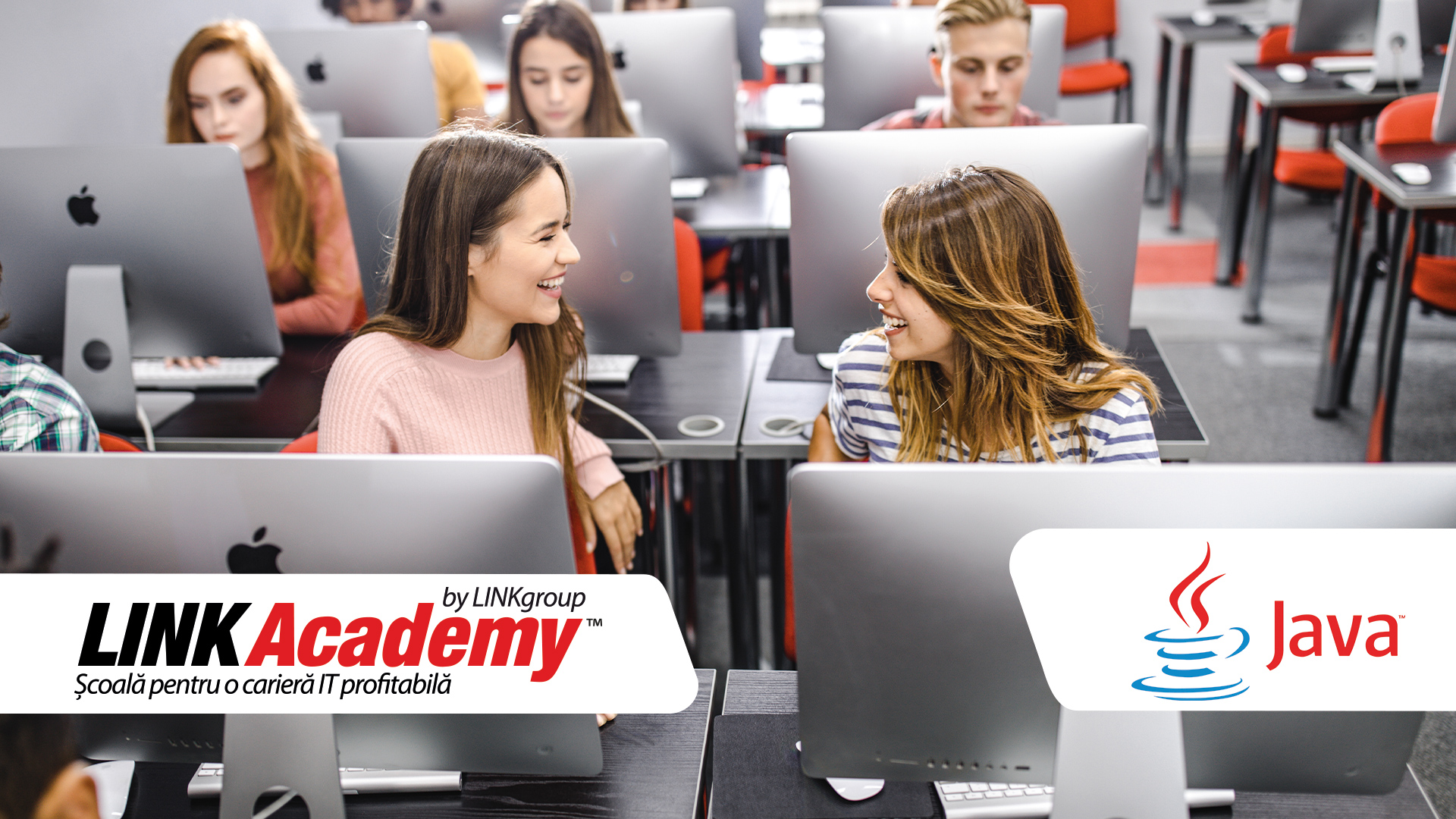 (P) Doar la LINK Academy din București - Curs GRATUIT de programare Java