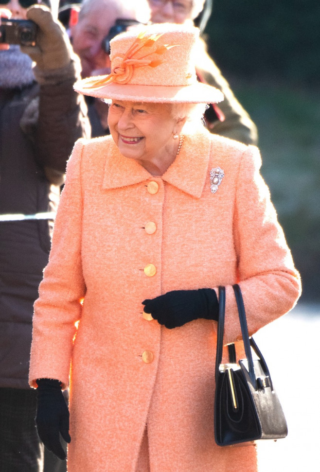 The Queen Attends Church in West Newton