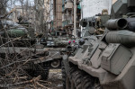 War crisis continues in Mariupol, Ukraine - 18 Apr 2022