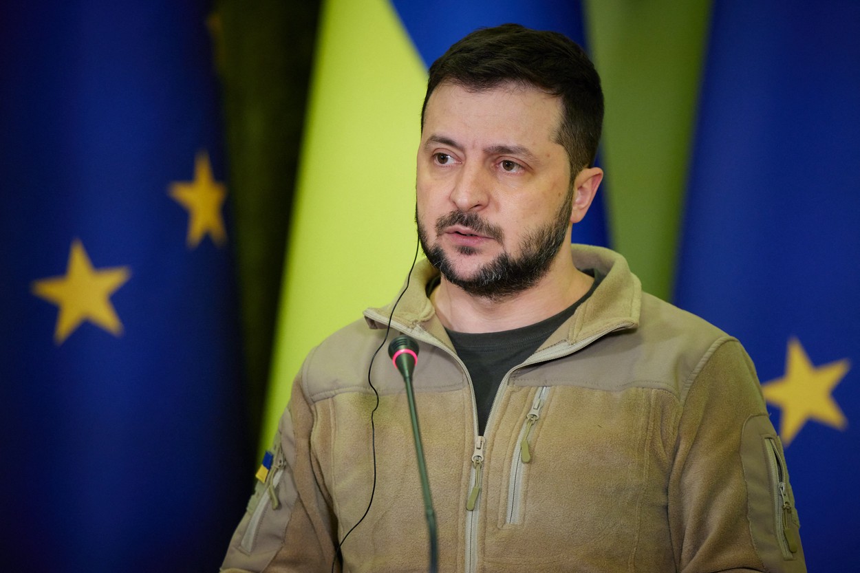 Zelenski acuză Rusia că blochează exportul a 22 de milioane de tone de alimente: „Urmează o criză alimentară”
