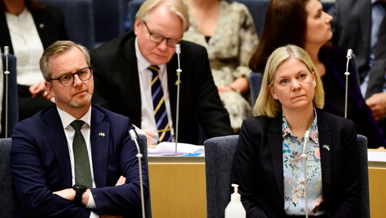 Magdalena Andersson suedia parlament