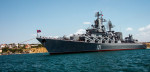 Guards missile cruiser "Moskva".