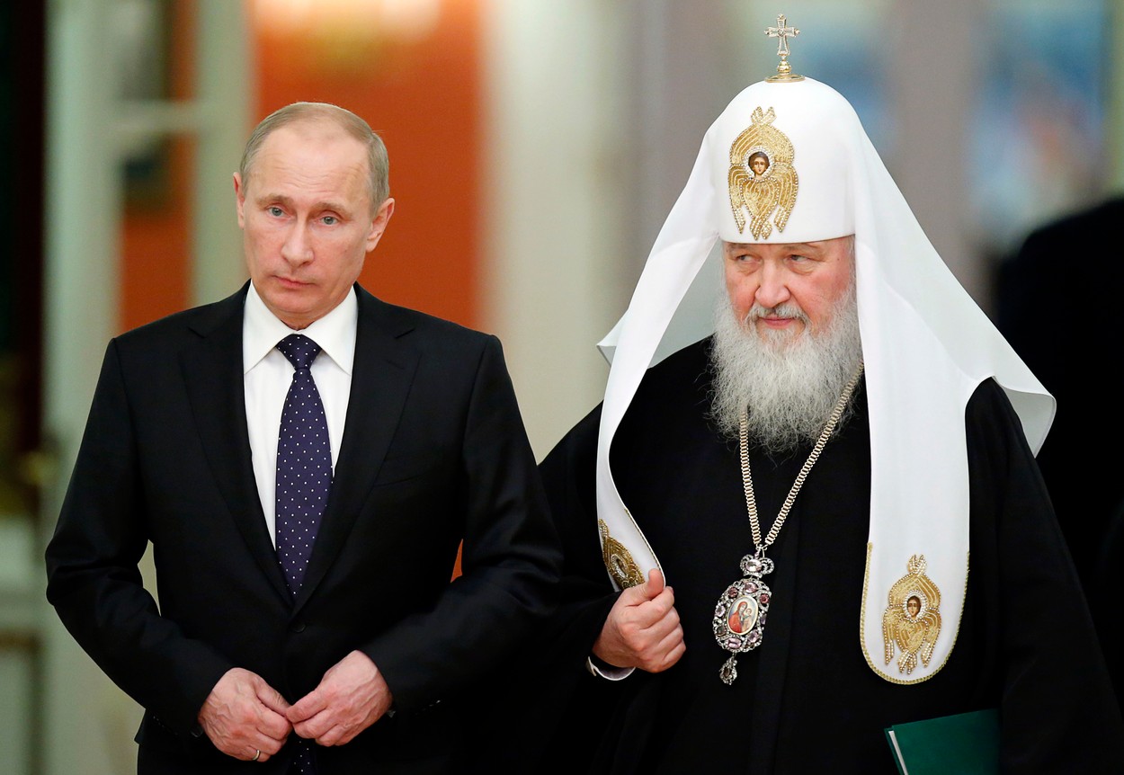 Patriarhul rus Kiril a fost pus de Marea Britanie pe lista sancțiunilor
