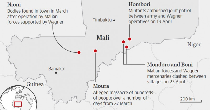 Noi dovezi ale implicării mercenarilor ruși ai grupului Wagner în masacrele din Mali