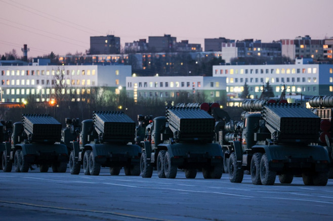 Military hardware heads to Moscow for Victory Day parade