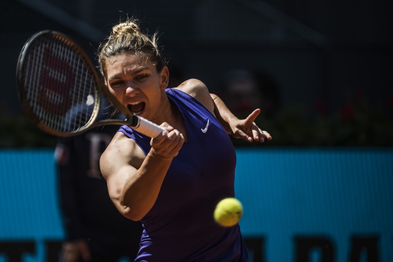 Simona Halep a ratat calificarea în semifinalele turneului de la Madrid. A pierdut categoric în fața tunisiencei Ons Jabeur