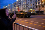 Final night rehearsal of the Victory Day parade in Moscow, Russia - 04 May 2022