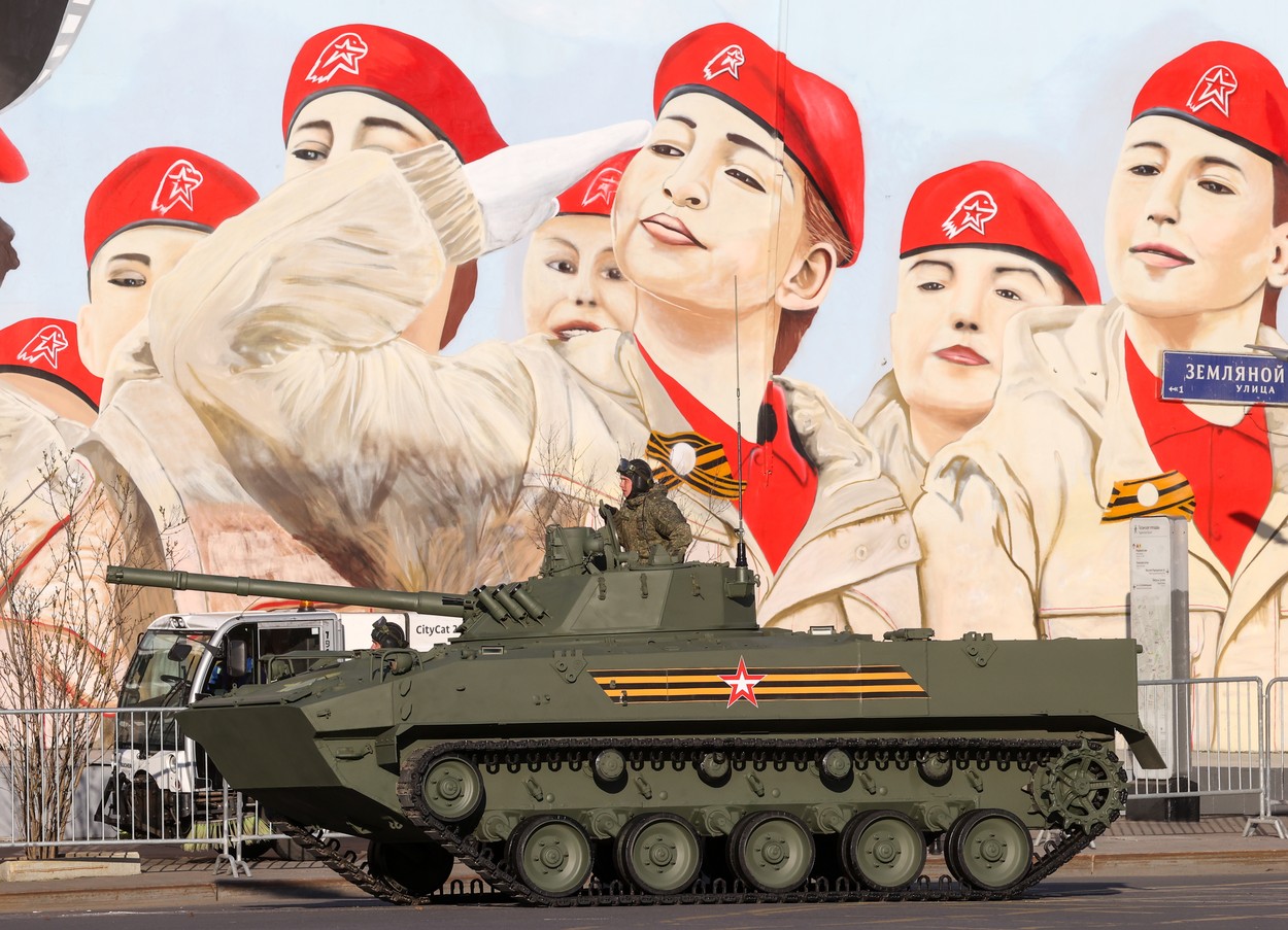 Kremlinul anunță că nu se va ține o paradă militară pe 9 mai la Mariupol