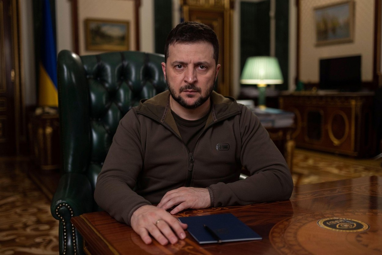 Zelenski cere mai multe sancțiuni împotriva Rusiei: „Nu ar trebui să existe legături economice între lumea liberă şi statul terorist”