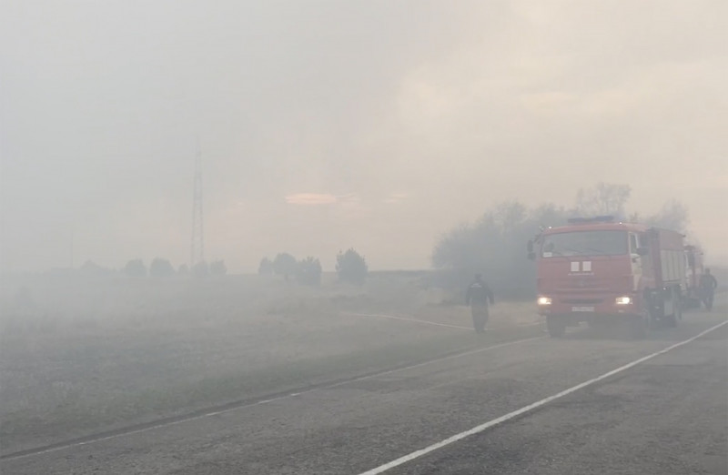 Wildfires inferno Russia