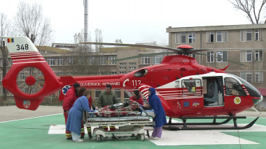 elicopter cj smurd cu pacient-1