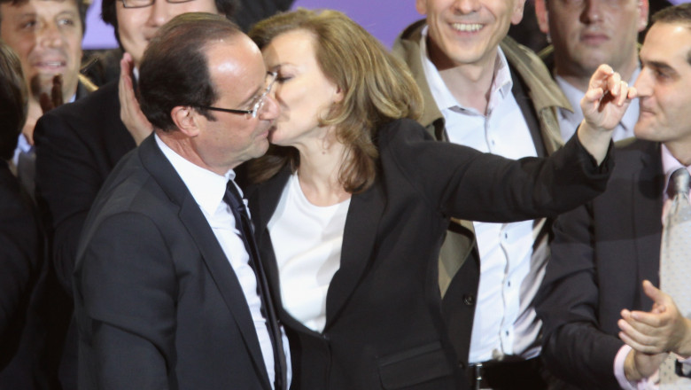 Francois Hollande i Valerie Trierweiler - Guliver GettyImages