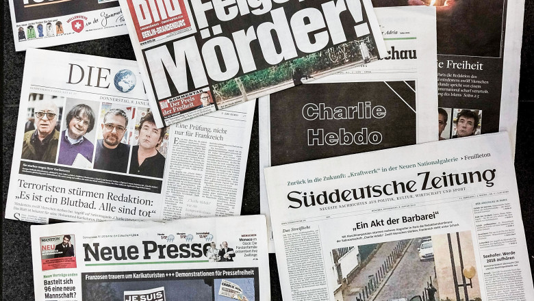 Presa internationala atac terorist Charlie Hebdo Paris Franta - Guliver GettyImages