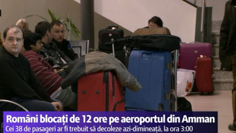 romani blocati aeroport