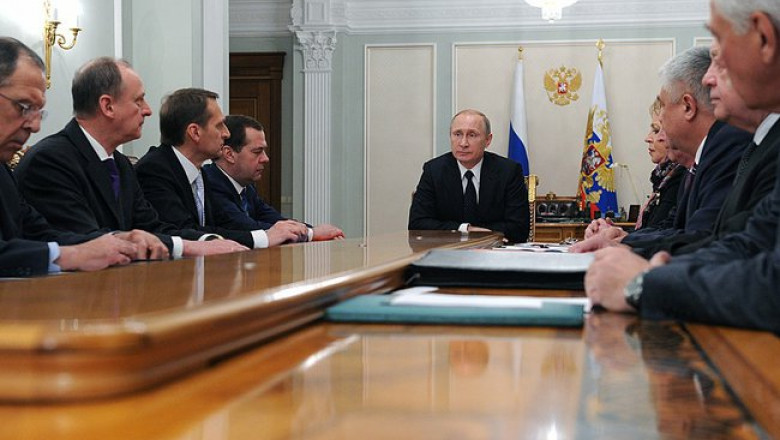putin cu consiliul de securitate - kremlin.ru