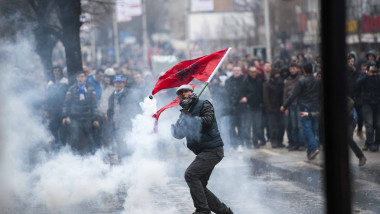 violente kosovo - 7250063-AFP Mediafax Foto-Armend Nimani