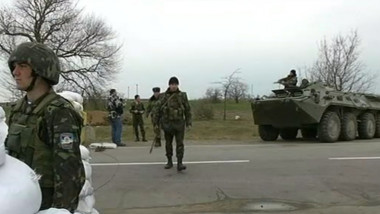 soldati ucraineni la granita