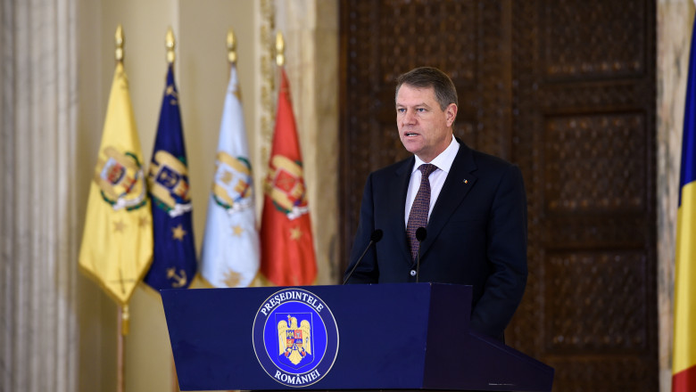 Klaus Iohannis primele declaratii de la Cotroceni 12 ianuarie 2015 - presidency 4 -2