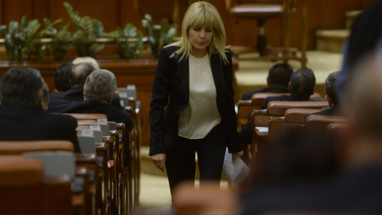 Elena Udrea discurs parlament-Mediafax Foto-Marius Dumbraveanu