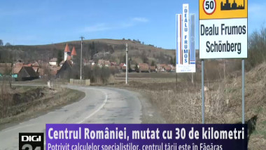 Industrializa Iminent țărm  Centrul României, mutat cu 30 de kilometri. Potrivit calculelor  specialiştilor, centrul ţării este în Făgăraş | Digi24