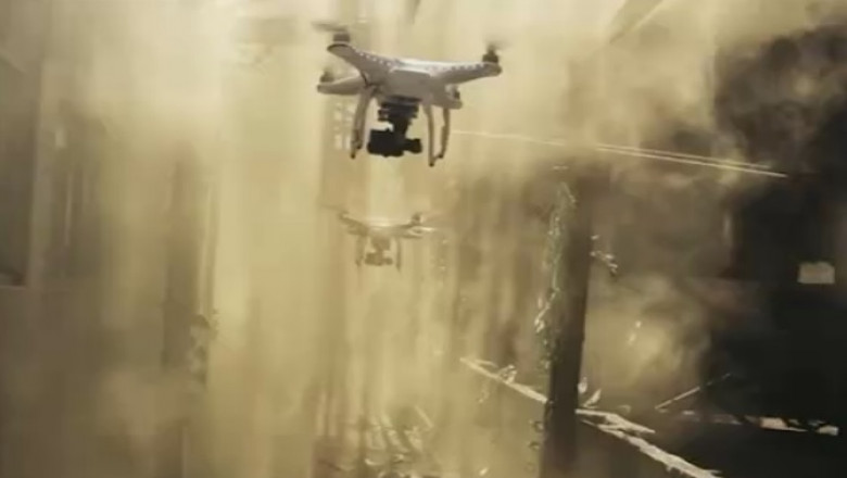 cursa cu drone