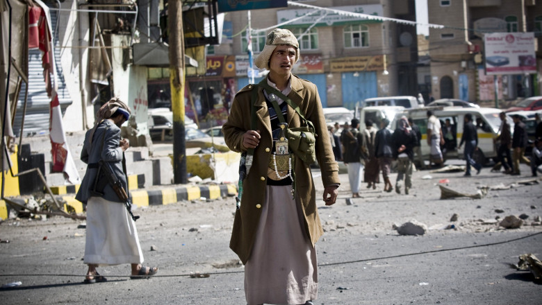 yemeniti houthi - 7309403-AP Mediafax Foto-Hani Mohammed