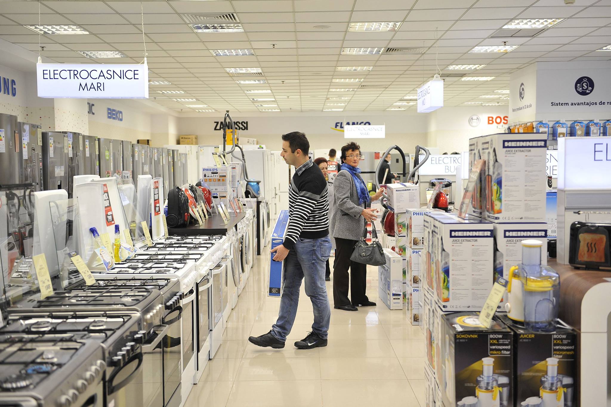Rabla pentru electrocasnice: 50% din bugetul programului s-a epuizat in 3 ore şi jumatate