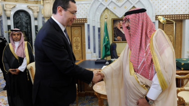 ponta cu regele arabiei saudite - gov.ro