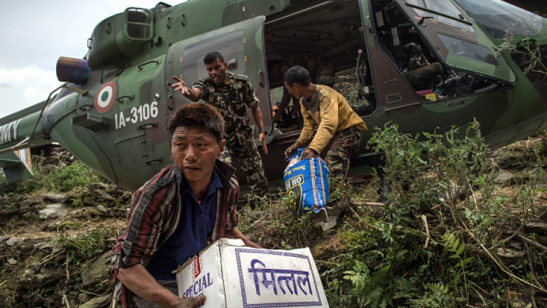 elicopter nepal getty