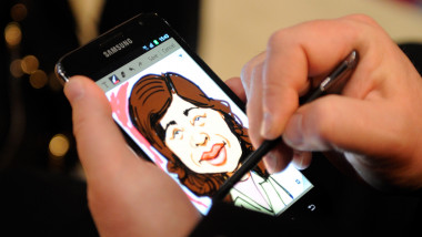 SAMSUNG SMARTPHONE-AFP Mediafax Foto-David Becker