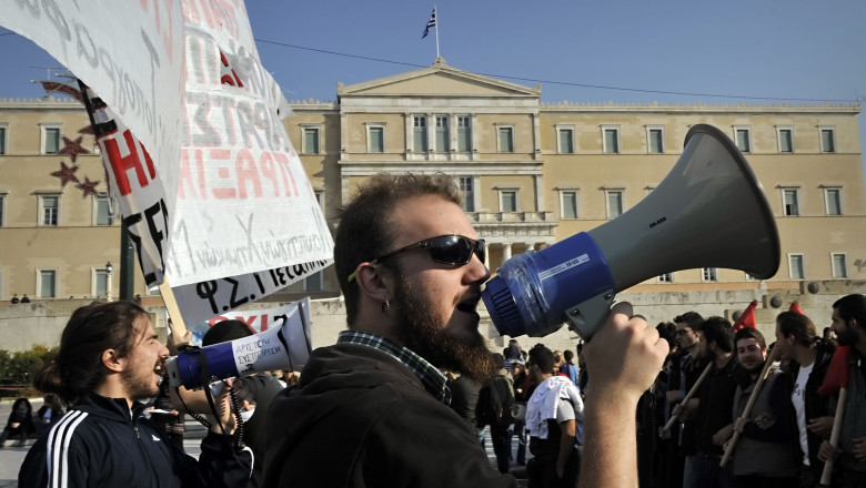 greva grecia mediafax