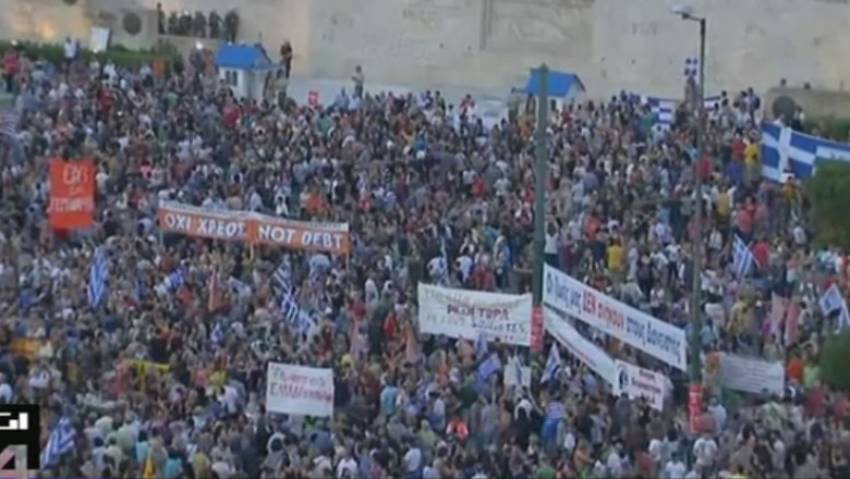 greci manifestatie