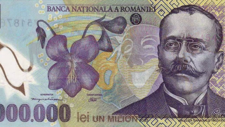 bancnota un milion lei bnr 02 07 2015