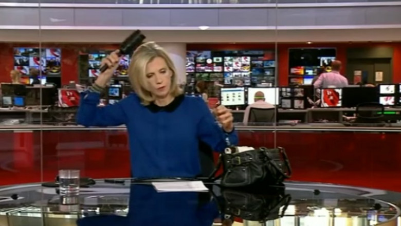 prezentatoare bbc se piaptana captura digi24 05 08 2015
