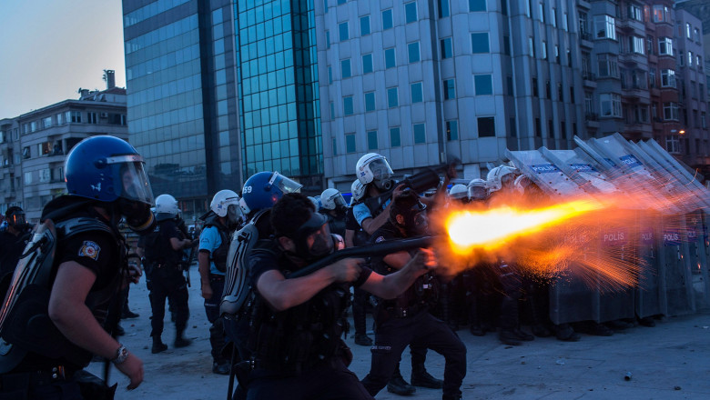 turcia politie violente - GettyImages - 10 august 2015