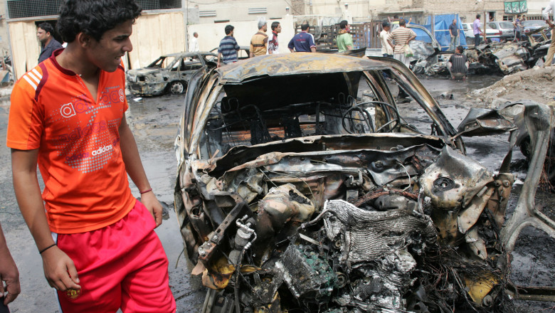 masina explozie irak - GettyImages - 10 august 2015 1