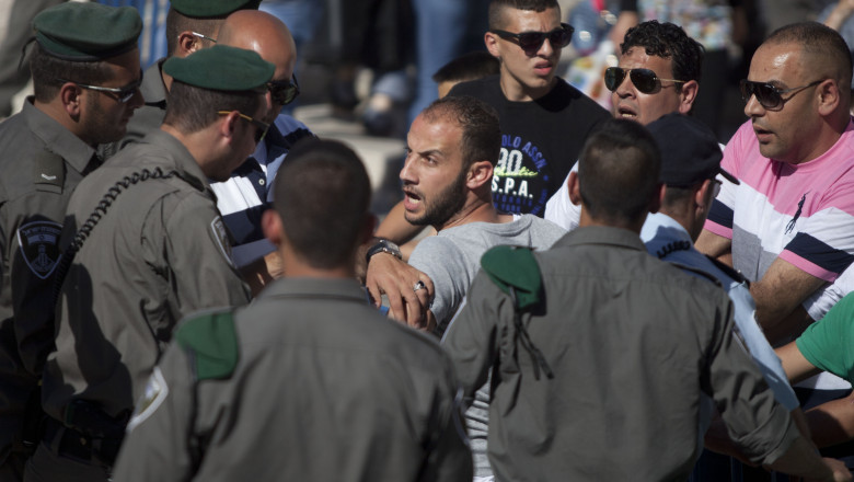 israel militari politie ierusalim - GettyImages - 13 sept 15