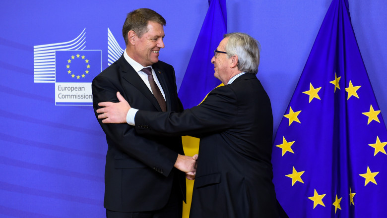 Klaus Iohannis si Jean-Claude Juncker - presidency.ro