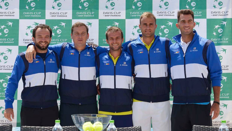 echipa de cupa davis a romaniei foto federatia romana de tenis facebook