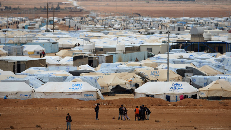 Tabara de refugiati in Iordan GettyImages