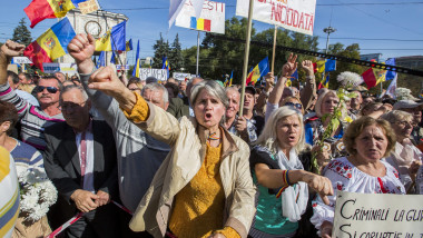 protest chisinau moldova 4 octombrie agerpres 8032186