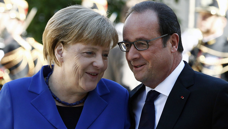 GettyImages-Angela Merkel Francois Hollande