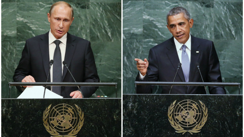 Colaj Vladimir Putin Barack Obama la ONU GettyImages 28 septembrie 2015
