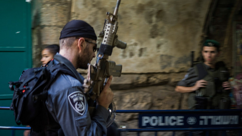 politist israel - GettyImages - 19 oct 15