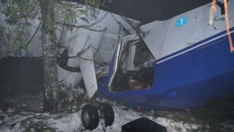 accident avion Belis judetul Cluj - Digi24 5 1