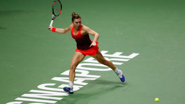 Simona Halep Turneul Cam pioanelor Singapore GettyImages 27 octombrie 2015