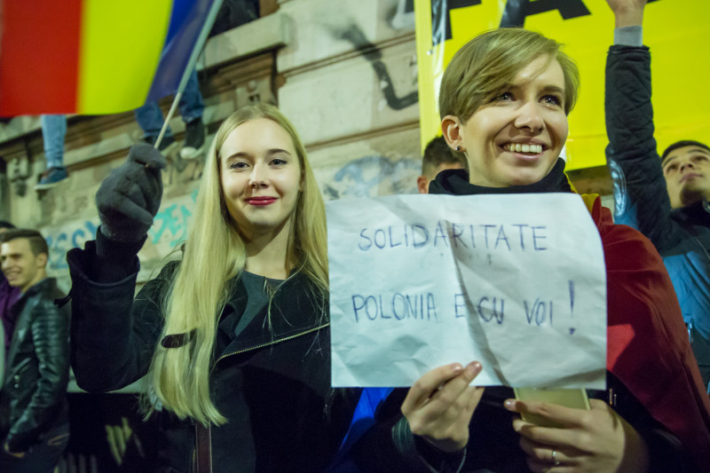 protest polonia - bogdan buda