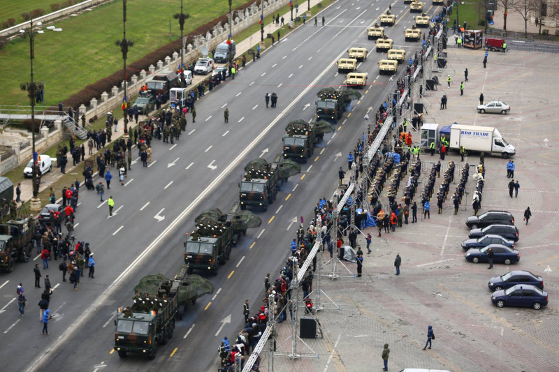 Repetitii parada militara 1 decembrie. Foto - MApN 5